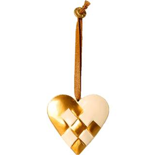 Maileg Jul - Oph. metal flethjerte Guld