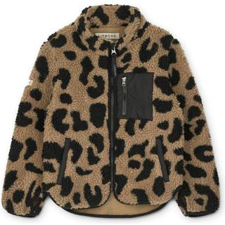 Liewood Mega Leo/oat Mix Teddy Fleecejakke Nolan