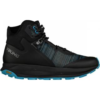 Viking Footwear Unisex Cerra Speed Mid GORE-TEX Black/Aqua, 42