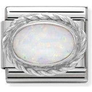 Nomination Framed White Opal Stone Charm