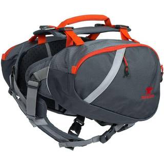 Mountainsmith K9 Dog Pack Justerbar bryst og rygssele hunde rygs?k sadelposer med lynl?s lommer til camping rejser udend?rs rygs?k vandreture