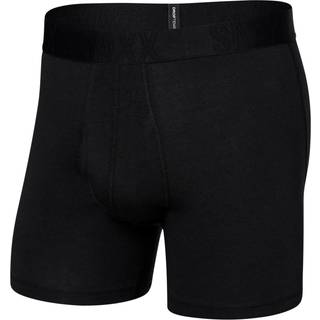 Saxx Droptemp Cooling Cotton Boxer Brief Fly Syntetisk undertøj Herrer størrelse S farve grå