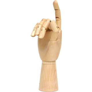Kunstner Manikin 12in mandlig højre hånd