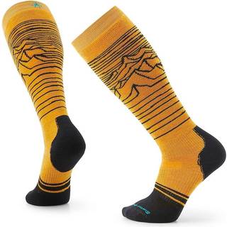 Smartwool Snowboard Full Cushion Iguchi Pattern OTC Skisokker størrelse L farve rød