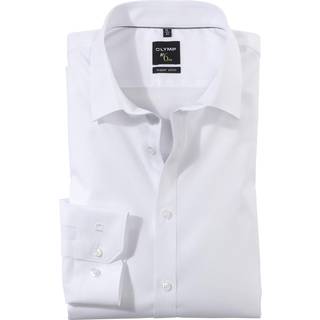 OLYMP Herren Hemd beige,weiß Slim Fit