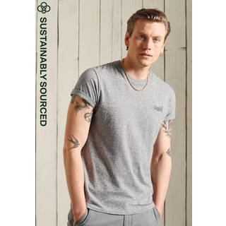 Superdry Vintage T-shirt med broderi, fremstillet i økologisk bomuld