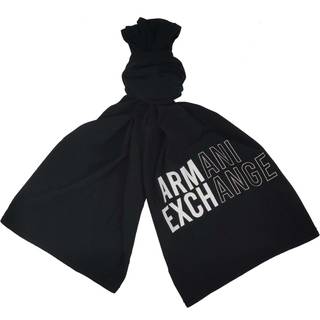 Armani Exchange Black Modal Scarf