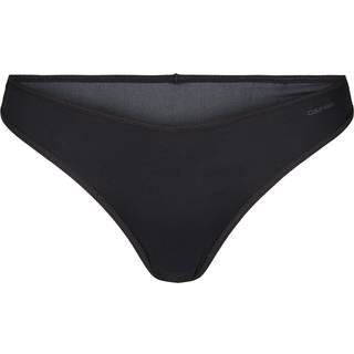 Thong - Sheer Marquisette - Black - XL