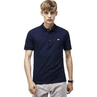 LACOSTE Herren Polo-Shirt blau Slim Fit