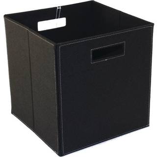 Kurv i filt til opbevaring, sort (uden låg) - 1 stk.