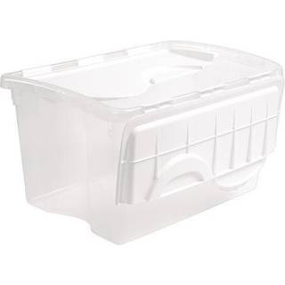 Sterilit 19148006 48QT h?ngslet l?g Storbox sort
