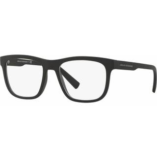Armani Exchange AX3050F Asian Fit 8078 55 Briller Mænd Black - Matte Black - 55mm