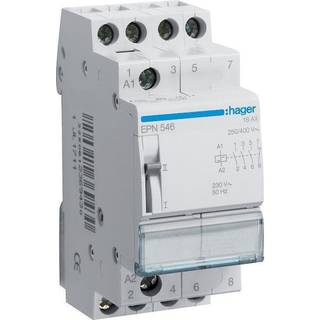 Hager Kiprelæ 230v 3sl+1br 2m ep546n