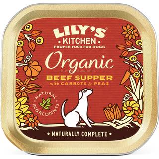Lily´s Kitchen vådfoder, Organic Beef Supper - 150g.