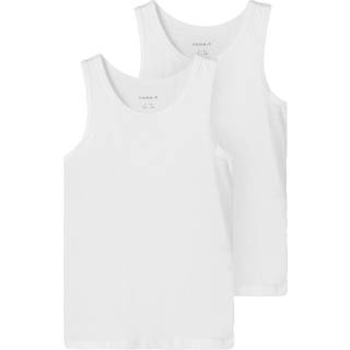 Name it 2-pak undertrøje/tank top i hvid til drenge