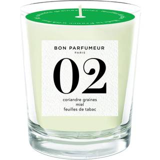 BON PARFUMEUR Home Line Stearinlys 02 Coriandre Graines, Miel, Feuilles de Tabac 180 g (1.978,00 kr / 1 kg) - 180 g