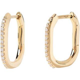 PDPAOLA Spike Øreringe 18 kt. Forgyldt Sølv AR01-571-U - Dame - 925 Sterling Silver