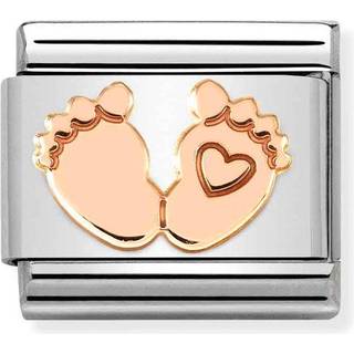 Nomination Rose Gold Baby Feet Charm