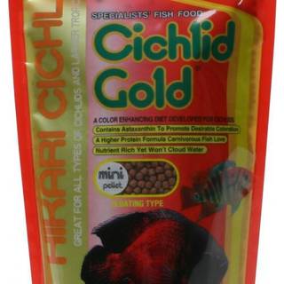 Hikari Cichlid Gold Color Enhancing Fish Food - Mini Pellet