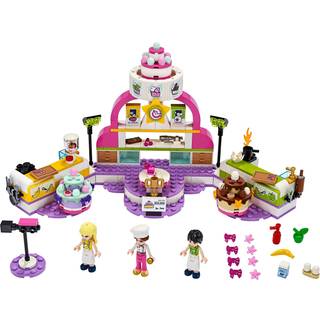 LEGO Friends Baking Competition 41393 Building Kit Set Baking Toy med 3 Friends -figurer og leget?jskager (361 stykker)