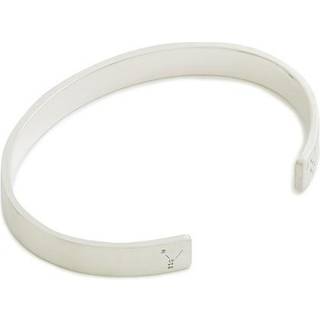 LE GRAMME Ribbon Bracelet Brushed Sterling Silver 21g
