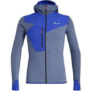 Salewa Puez 2 Dry L/S Hood Full-Zip Tee Fleecejakke Herrer størrelse L farve sort