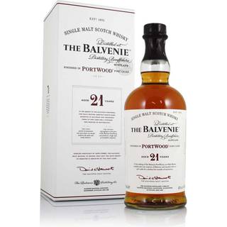 Balvenie 21 år Portwood Finish, Single Malt Whisky 40%