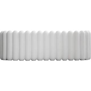 DBKD Mist krukke oval White