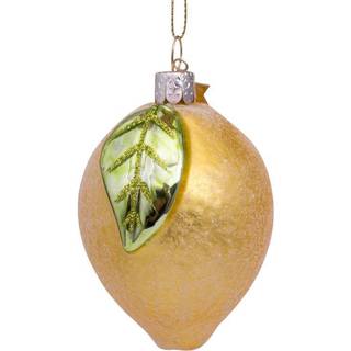 Mundblæst Juleornament Lemon