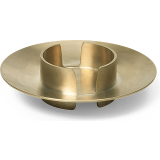 Ferm Living Ferm Living bloklysholder Brass