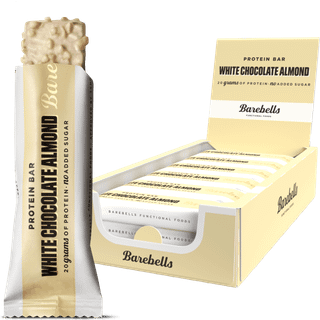 Barebells Protein Bar, White Chocolate Almond , 12-pak