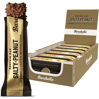 Barebells Proteinbars Salty Peanut 12 stk - 20g protein & uden tilsat sukker