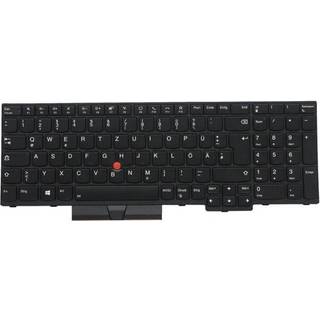 Lenovo Chicony - Bærbar tastatur - til udskiftning - Tysk - Sort