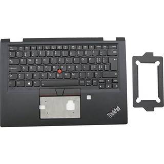 Lenovo Chicony - Bærbar tastatur - til udskiftning - Schweizisk - Sort