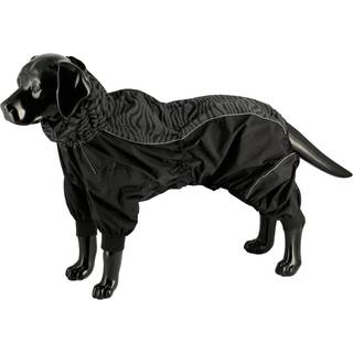 Dogman Dot Raincoat Waterproof Dog Overall Reflective Pattern 55cm