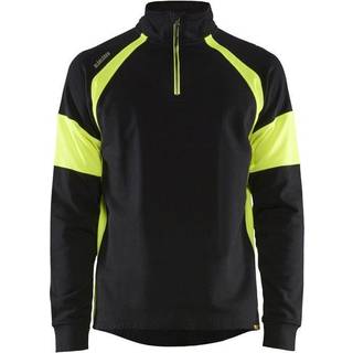 Blåkläder 3550 Visible Sweatshirt / Visible Sweatshirt - 3XL - Sort/High Vis Gul