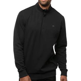 TRAVISMATHEW Layer Cloud Quarter Zip 2.0, blå grå