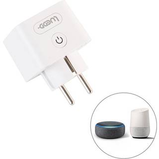 Smart EU-stik med energimåler og timer