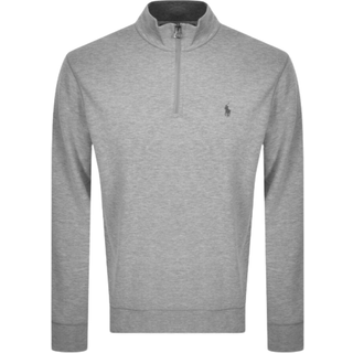 Polo Ralph Lauren Double Knit Half-Zip Sweater Andover Heather