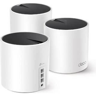 TP-Link DECO X55 (3-Pack) Dual-band (2,4 GHz / 5 GHz) Wi-Fi 6 (802.11ax) Hvid Intern