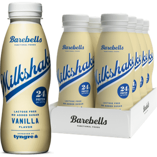 Barebells Protein Shakes Vanilla Milkshake 8 stk - 24g protein & uden tilsat sukker