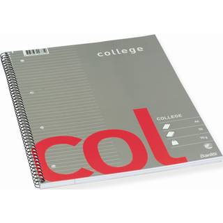 Bantex Col Kollegieblok A4 linieret 4H 70 ark 70g
