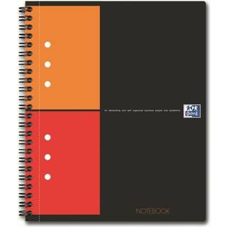 Oxford International NoteBook A5+ kvadreret