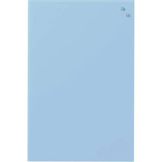 Glastavle 40 x 60 cm.- Flere farver (Variant: Lyseblå glastavle)