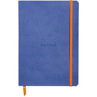 Rhodiarama foret 6 x 8 14 Sapphire Blue Softcover Journal