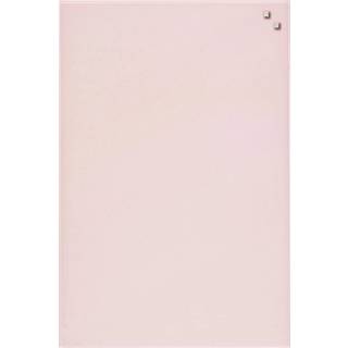 Naga glastavle magnetisk 40x60cm rosa