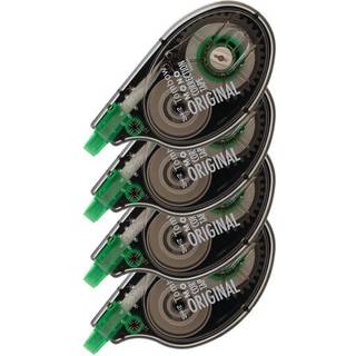 Tombow 68626 Mono Original Correction Tape 4-Pack. Let at bruge applikator til ?jeblikkelige korrektioner