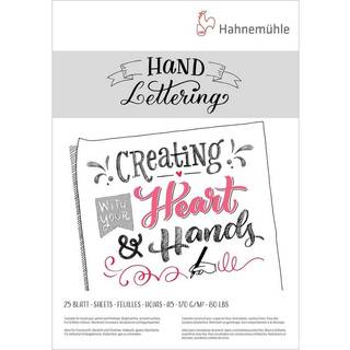 Handlettering Block DIN A5 170g/m² 25 Blatt
