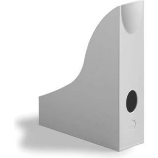 Durable tidsskriftsamler ECO genbrugsplast A4 grå