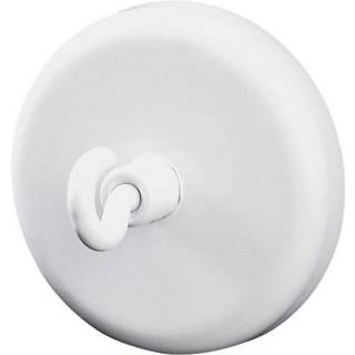 Dahle Magnet (Ø x H) 47 mm x 32 mm rund, med krog Hvid